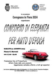 Concorso Eleganza Ceregnano 2024