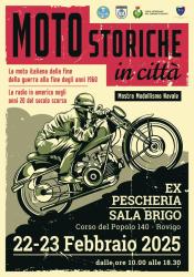 Locandina Moto Storiche in Città