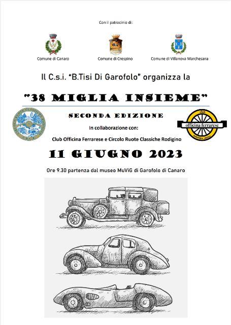 38 Miglia Insieme – Domenica 11 Giugno