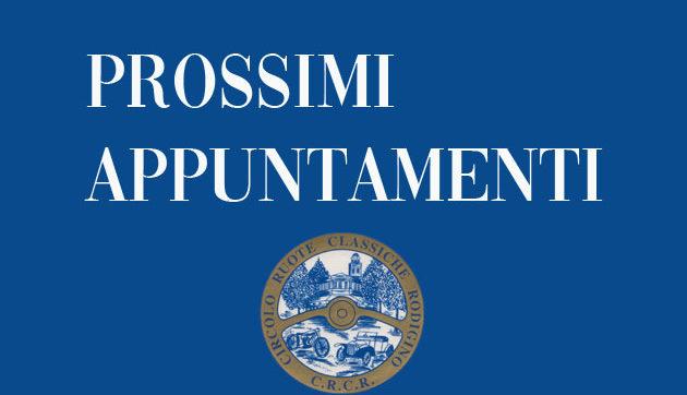 Calendario Raduni – I prossimi eventi in programma!